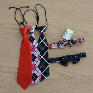 Boy's Tie and Bow Tie Bundle